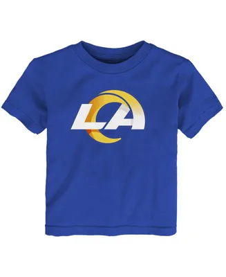 Toddler Boys and Girls Royal Los Angeles Rams Logo T-shirt