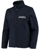 Women's Navy New England Patriots Full-Zip Sonoma Softshell Jacket