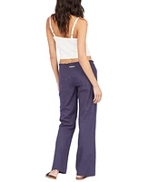 Roxy Juniors' Oceanside Wide-Leg Drawstring Pants