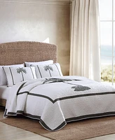 Tommy BahamaHome Palm Island Cotton Reversible Quilt, King