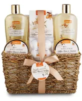 Lovery White Rose and Jasmine Bath and Body Home Spa Set, 11 Piece