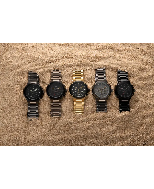 Men\'s Gold Bracelet Watch - Hawthorn Gold-Tone Mall | Mvmt Raptor 46mm