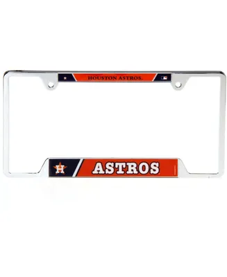Multi Houston Astros Metal License Plate Frame