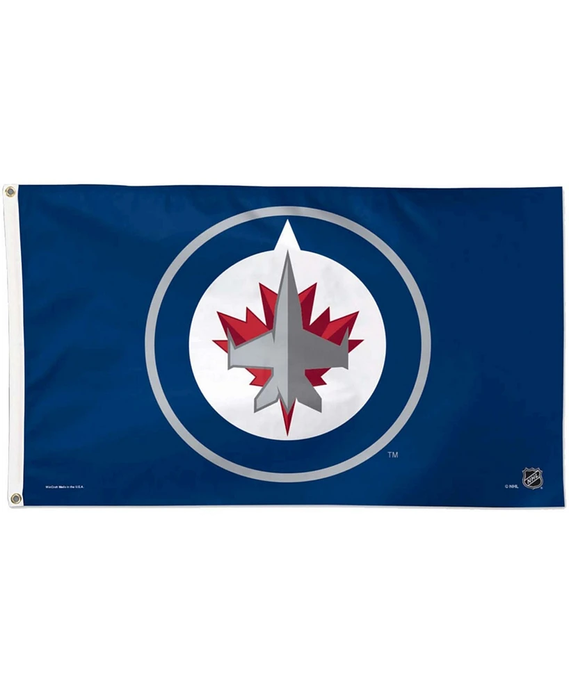 Multi Winnipeg Jets Deluxe 3' x 5' One-Sided Flag