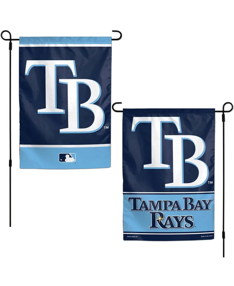 Multi Tampa Bay Rays 12" x 18" Double-Sided Garden Flag