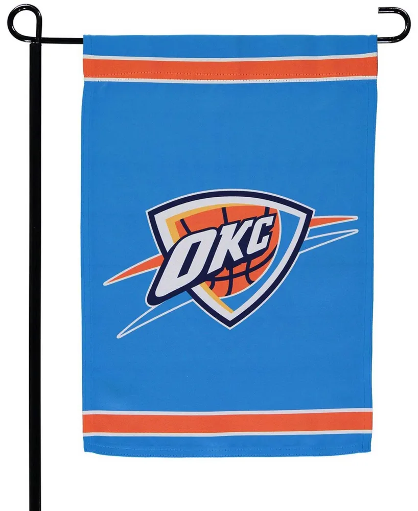 Multi Oklahoma City Thunder 12" x 18" Double-Sided Garden Flag