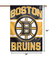 Multi Boston Bruins 28" x 40" Primary Logo Single-Sided Vertical Banner