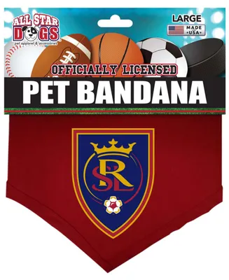 Navy Real Salt Lake Pet Bandana