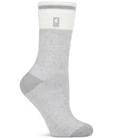 Heat Holders Women's Lite Willow Block Twist Crew Socks