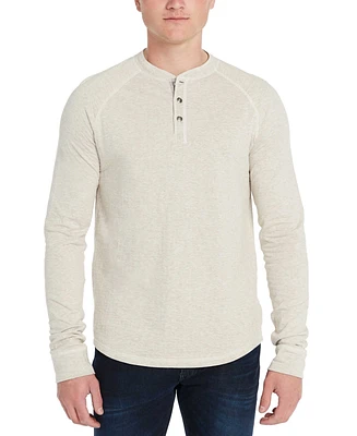 Men's Buffalo David Bitton Kawind Three-Button Henley T-shirt