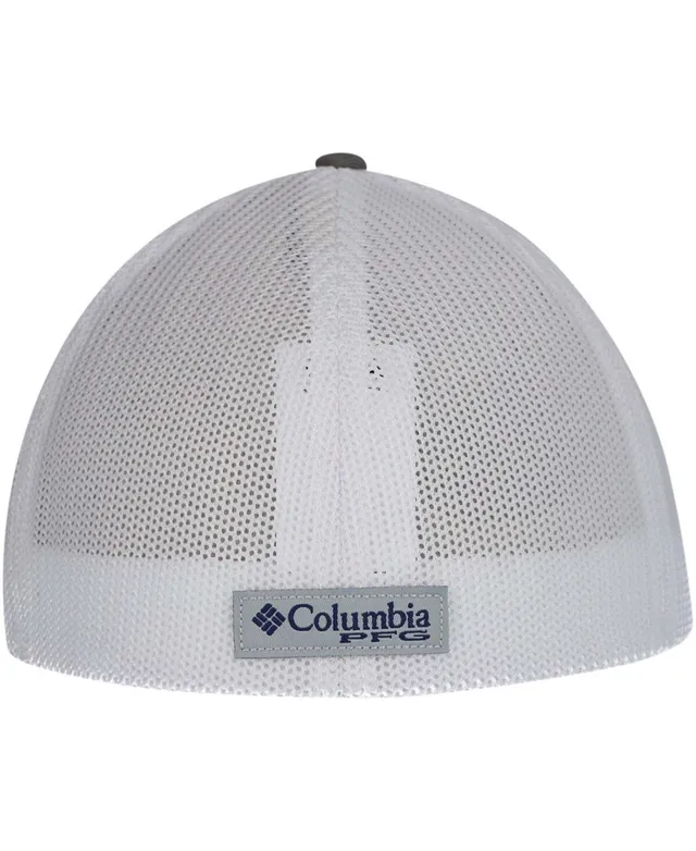 Columbia PFG Mesh Snapback Fish Flag Ball Cap (Red Spark/White/Carbon) Caps  - ShopStyle Hats