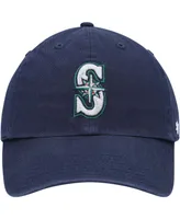 '47 Brand Big Boys and Girls Seattle Mariners Team Logo Clean Up Adjustable Hat