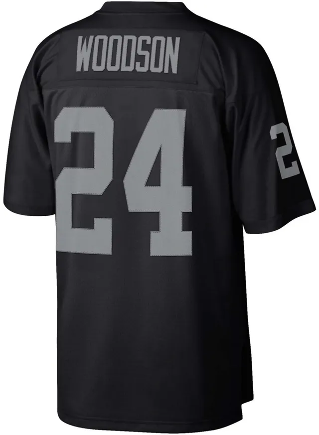 Charles Woodson Las Vegas Raiders Mitchell & Ness 2002 Super Bowl XXXVII  Authentic Retired Player Jersey - White