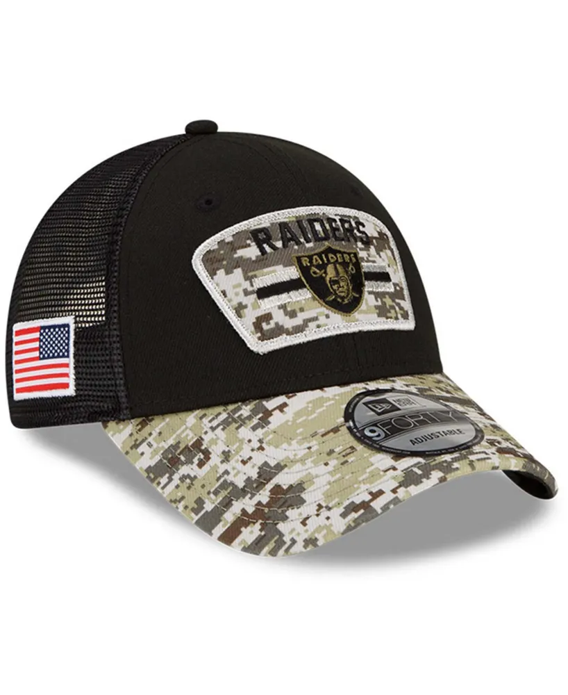 New Era Las Vegas Raiders 9FORTY Adjustable Hat (Black)