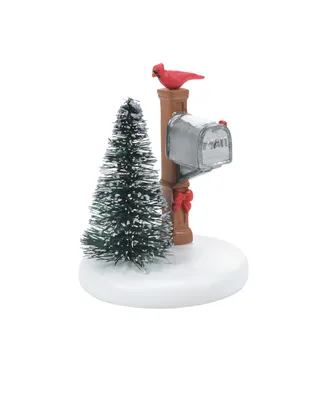 Cardinal Christmas Mailbox