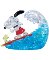 BePuzzled 3D Crystal Puzzle - Peanuts Snoopy Surf