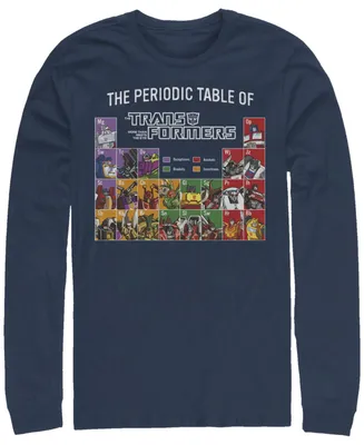 Men's Transformers Periodic Long Sleeve T-shirt
