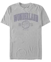 Men's Alice Wonderland College Short Sleeve T-shirt