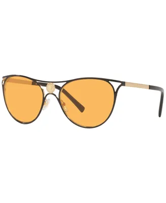 Versace Women's Sunglasses, VE2237 - Black, Gold
