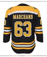 Big Boys Brad Marchand Black Boston Bruins Home Premier Player Jersey