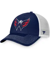 Men's Navy Washington Capitals Core Primary Logo Trucker Snapback Hat