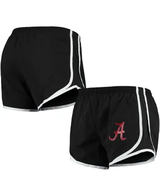 Women's Black, White Alabama Crimson Tide Elite Shorts