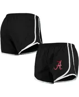 Women's Black, White Alabama Crimson Tide Elite Shorts