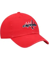 Men's Red Washington Capitals Team Clean Up Adjustable Hat