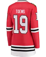 Women's Jonathan Toews Red Chicago Blackhawks Home Breakaway Player Jersey