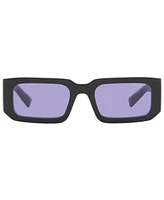 Prada Symbole Rectangular Unisex Sunglasses, Pr 6YS