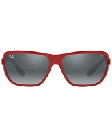 Ray-Ban RB4365M Scuderia Ferrari Collection 62 Unisex Sunglasses