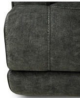 Sebaston -Pc. Fabric Sectional with Power Motion Recliners