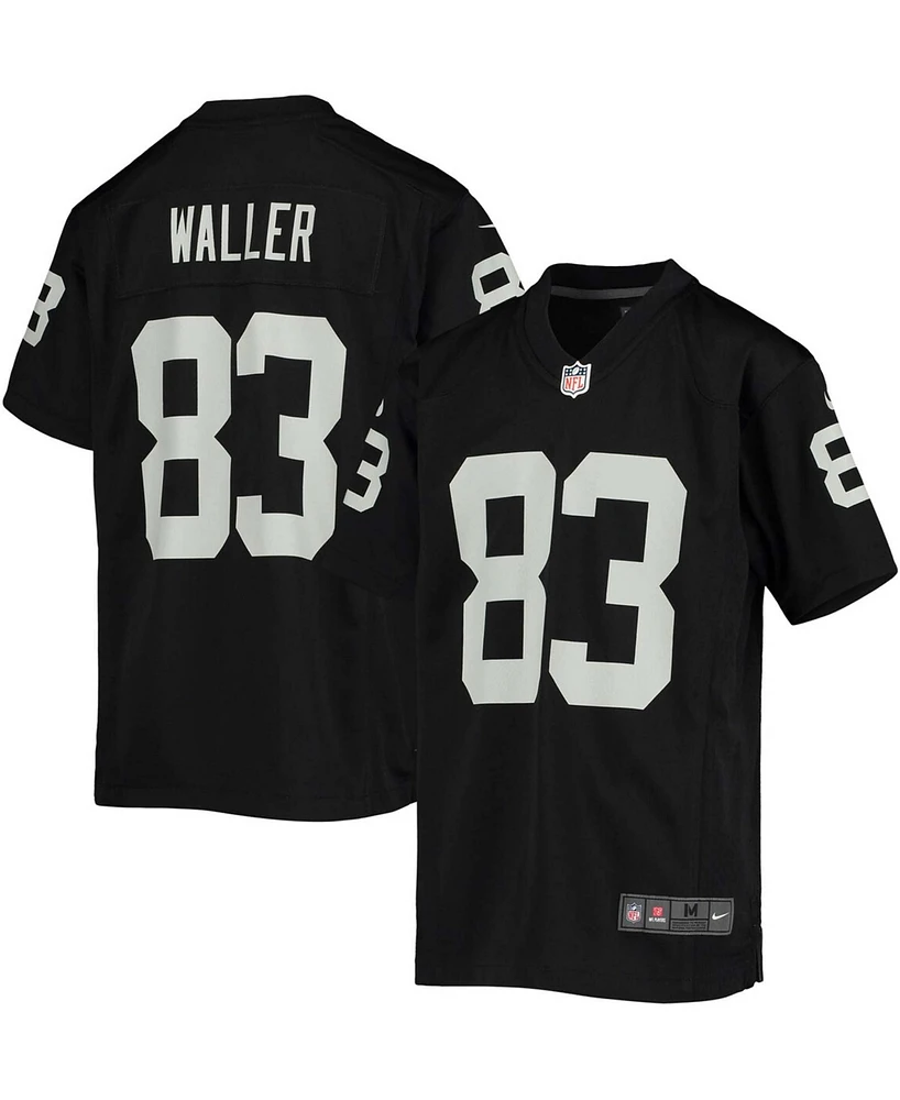 Nike Big Boys and Girls Darren Waller Las Vegas Raiders Alternate Game Jersey