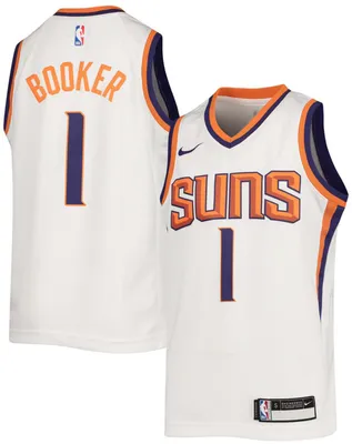 Devin Booker Phoenix Suns 2023 Select Series Nike Men's Dri-Fit NBA Swingman Jersey in Orange, Size: Medium | FD6233-860