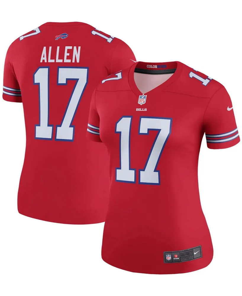 Women's Josh Allen Buffalo Bills Color Rush Legend Player Jersey