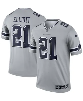 Trevon Diggs Dallas Cowboys Nike Inverted Legend Jersey - Gray