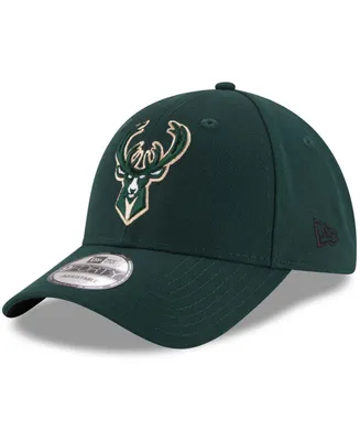 Men's Hunter Green Milwaukee Bucks Official Team Color 9FORTY Adjustable Hat