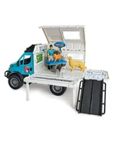 Dickie Toys Hk Ltd - Light Sound Iveco Animal Rescue Playset