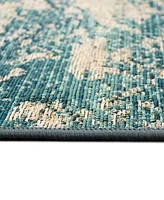 Liora Manne' Marina Stormy 8'10" x 11'9" Outdoor Area Rug