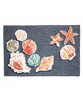 Liora Manne' Frontporch Beachcomber 2'6" x 4' Outdoor Area Rug