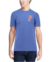 Men's Royal Florida Gators Baseball Flag Comfort Colors T-shirt