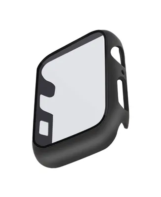 WITHit Black Full Protection Bumper with Integrated Glass Cover Compatible with 40mm Apple Watch