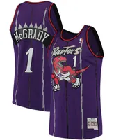 Men's Tracy Mcgrady Purple Toronto Raptors 1998-99 Hardwood Classics Swingman Jersey