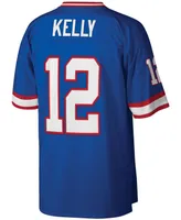 Men's Jim Kelly Royal Buffalo Bills Legacy Replica Jersey