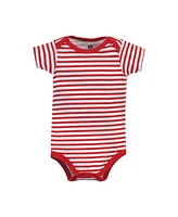 Hudson Baby Boys Unisex Cotton Layette Set, Christmasaurus, 9-12 Months