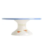 Laurie Gates Tierra 12" Hand-Painted Cake Stand - Multi