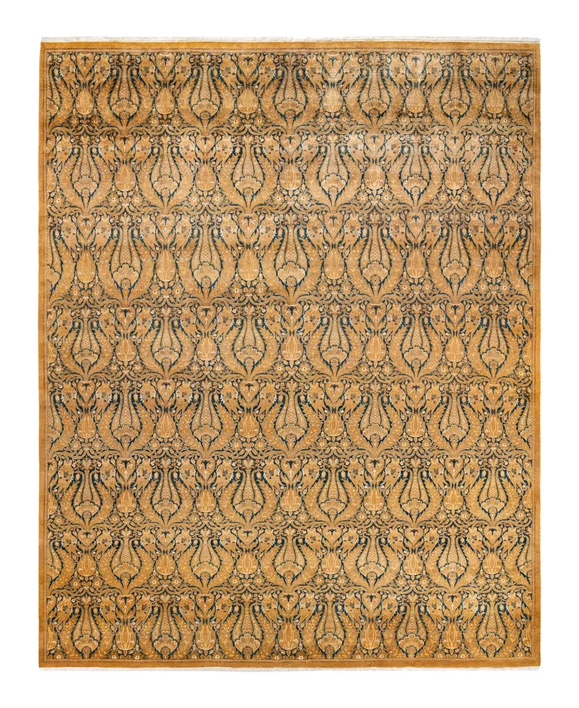 Adorn Hand Woven Rugs Mogul M1602 9'3" x 11'9" Area Rug - Gold