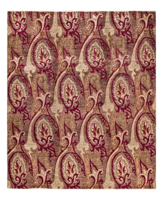 Adorn Hand Woven Rugs Suzani M1695 8'10" x 9'2" Area Rug