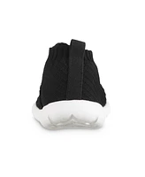 Zenz From Isotoner Women's Sport Knit Bootie Slippers