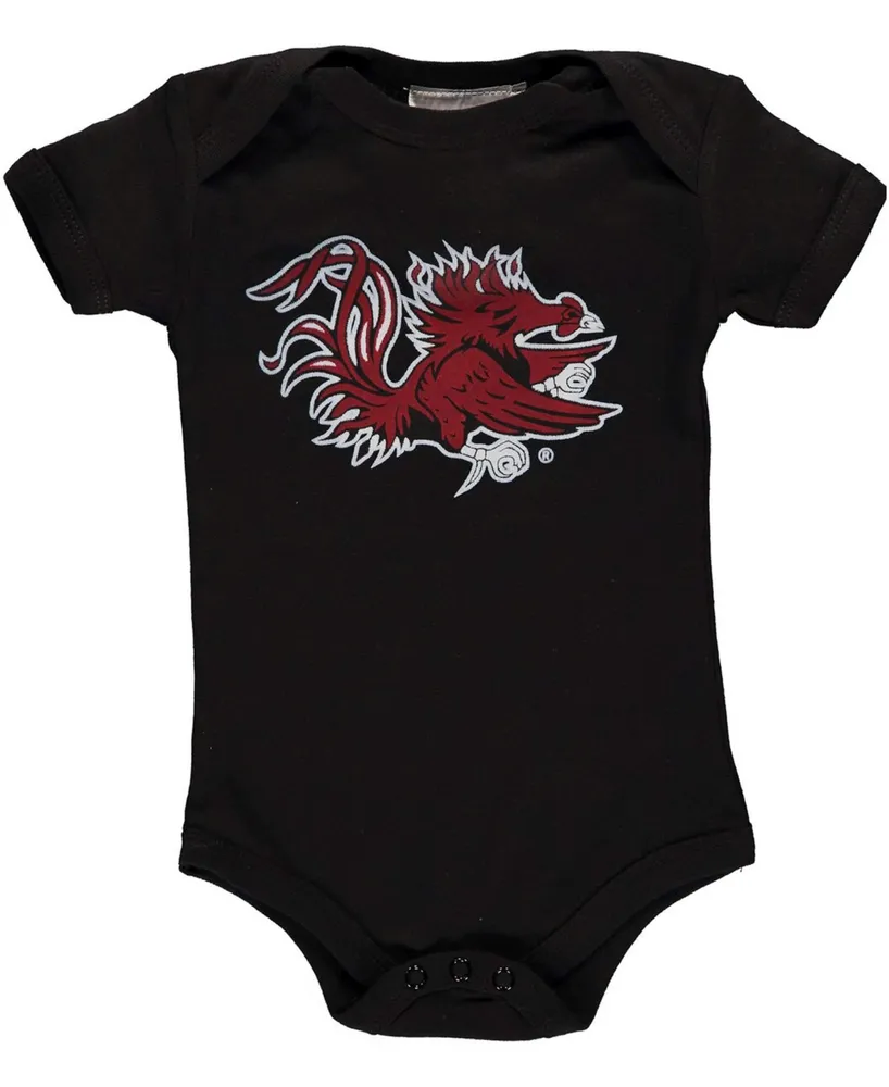 Infant Boys and Girls Black South Carolina Gamecocks Big Logo Bodysuit